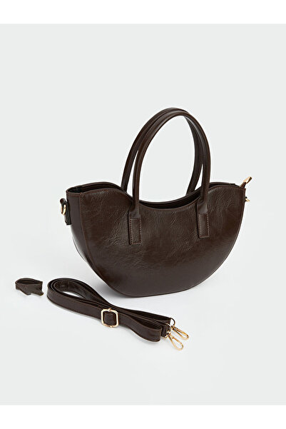 LC Waikiki Дамска чанта Moon с кожен вид