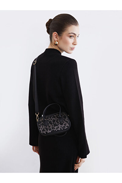 LC Waikiki Sparkling Choices by Shining Store Women's Shoulder Bag with Detac...