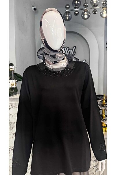 MODA YAKA DETAYLI BLUZ