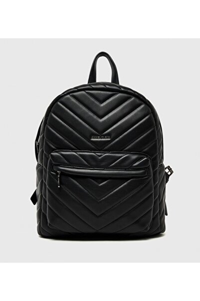 Anne Klein Logo Detail Quilted Backpack