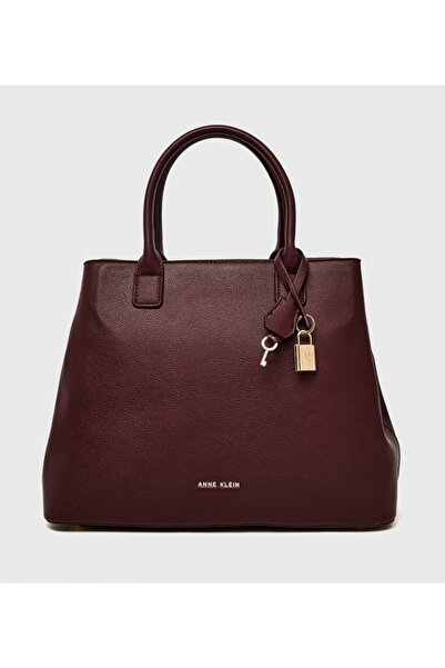 Anne Klein حقيبة كتف بسحاب مزخرفة