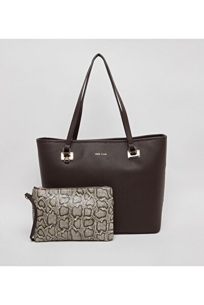 Anne Klein مجموعة حقائب يد مزخرفة