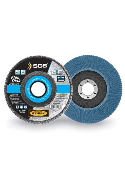 SGS Z120 Sand Flap Disc Zirconium 115mm