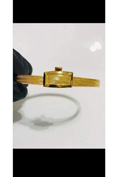 asaf kuyumculuk Trabzon Hasırı 3 Sıra Gümüş Altın Kaplama Bileklik