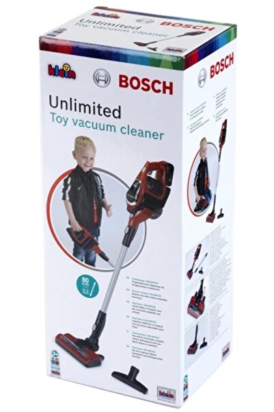 LEGO Bosch Oyuncak Sesli Işıklı Kırmızı Elektrik Süpürgesi