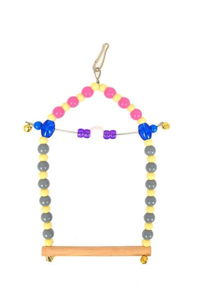 Asia Budgie Swing with Toys