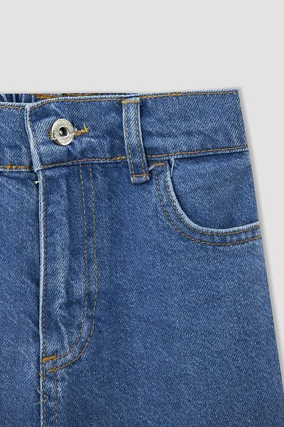 DeFacto Pantaloni de blugi reversibili pentru fete Mom Fit Wear