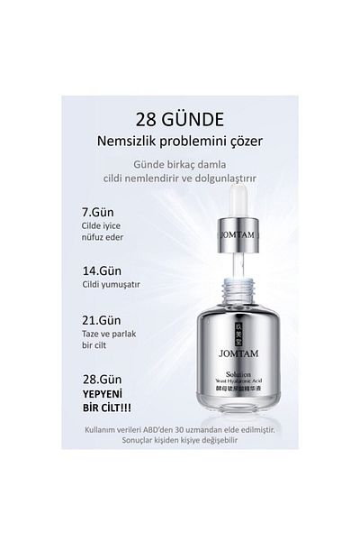 JOMTAM Anti-age Moisturizing Solution Serum with Yeast and Hyaluronic Acid 60 ml