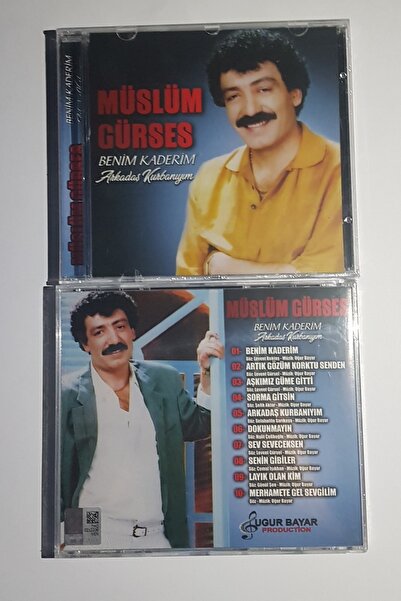 UĞUR BAYAR PRODÜKSİYON Müslüm Gürses Benim Kaderim Arkadaş Kurbanıyım Jelatin...