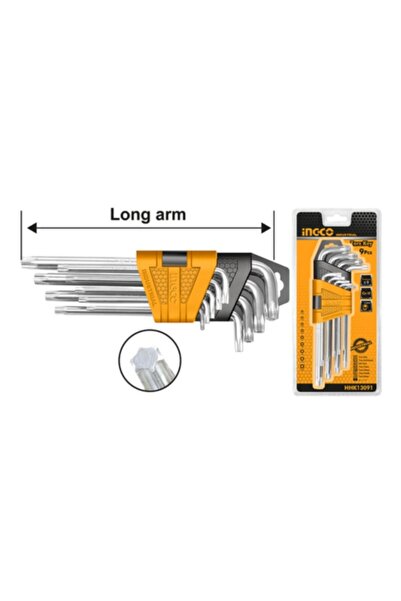 Ingco طقم تروكس ألين Cr-v 9 قطع