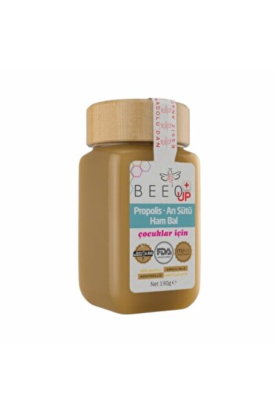 Bee`o Up Unisex Bee'o Up Propolis  Arı Sütü  Ham Bal Çocuklar İçin 190 gr