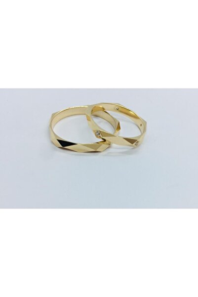 Çelikoğlu Kuyumculuk 14 Ayar Altın Kadın Erkek Alyans 2,30 gr