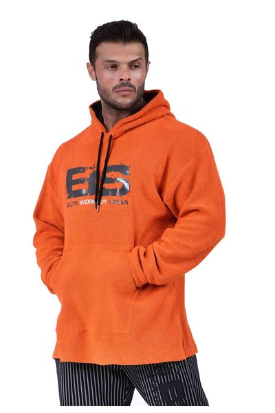 Big Sam Men's Oversize Hooded Winter Sports Sweatshirt - Towel 4718