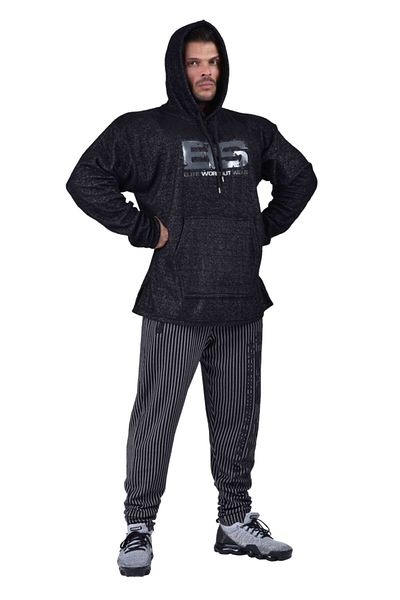 Big Sam Bodybuilding Towel Hooded Sweatshirt 4719