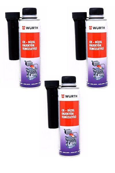 Würth Dizel Enjektör Temizleyici 300 Ml / 3lü Paket / Orjinal Alman Üretimi