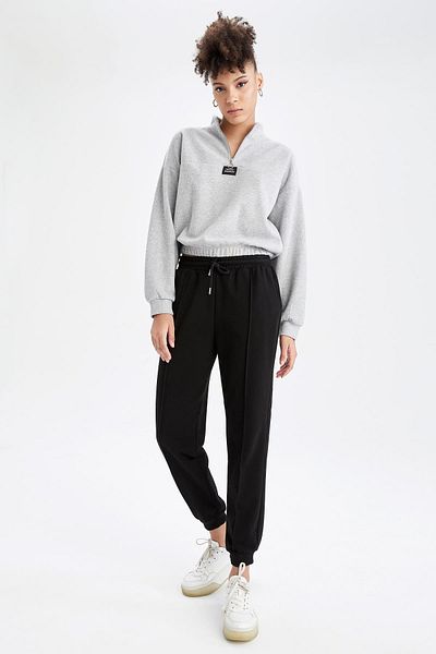 DeFacto Cool Regular Fit Half Turtleneck Sweatshirt