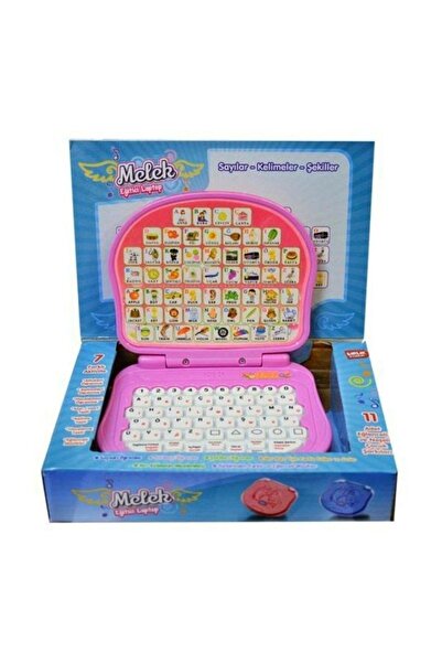Birlik Türkçe Ingilizce Eğitici Laptop Eğitici Öğretici Oyuncak Leptop-pembe