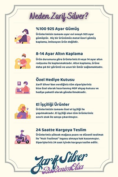 Genel Markalar Lazer Mineli Nazar Boncuklu 925 Ayar Gümüş Rose Halka Küpe