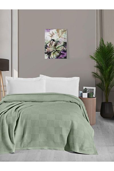 Mulberry Waflle Patterned Pique, Waflle Blanket, 100% Cotton, Thick Thread, Soft, Single 170*240