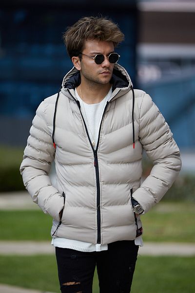 Beyaz Erkek Mont Modelleri Fiyatlari Trendyol