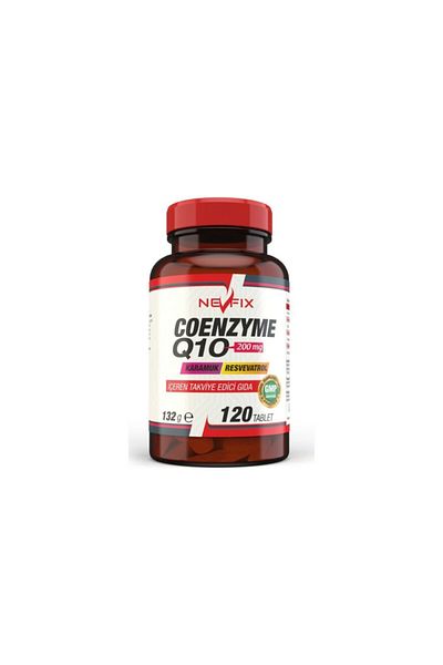 Nevfix Coenzyme Q10 200 Mg - 120 Tablets, 2 Boxes
