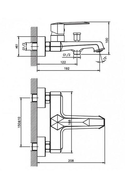 NSK Diamantına Bathroom Faucet N3032702