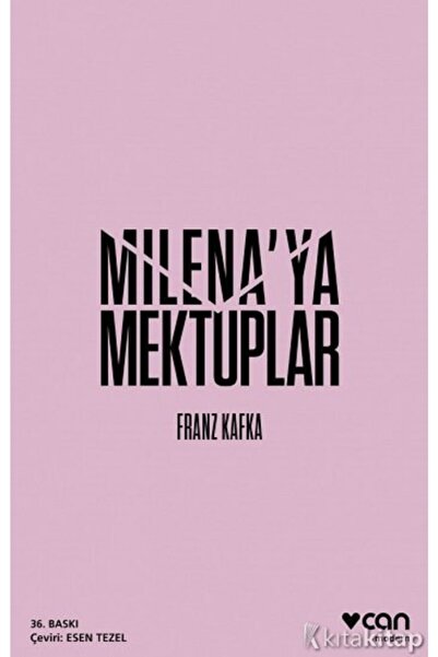 Can Yayınları Milena’ya Mektuplar Franz Kafka