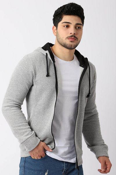 Stilkombin Ζακέτα με φερμουάρ με κουκούλα σε συνδυασμό στυλ Spr 1148