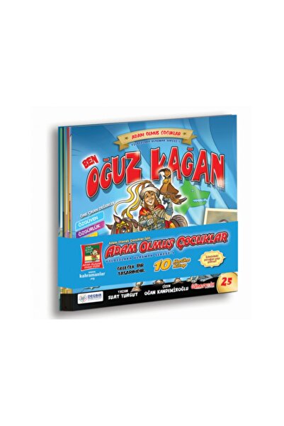 Genel Markalar Adam Olacak Çocuklar Serisi 10 Kitap Set Çizgi Roman - Yıldızl...