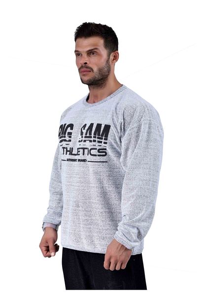 Big Sam Men's Ecru Towel Winter Sweater 4695