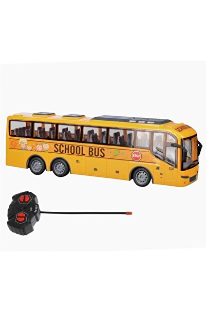CAN OYUNCAK Uzaktan Kumandalı Pilli Okul Otobüsü Ht070