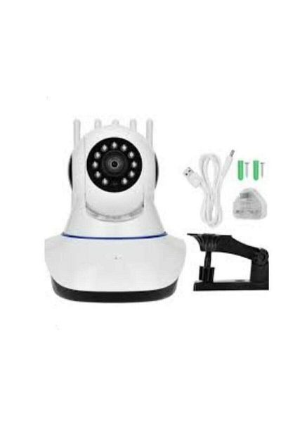 modern tekno 360° Wifi IP Security Camera 5 Antennas Night Vision Sensor Motion Sensitive Audio 5-antennas
