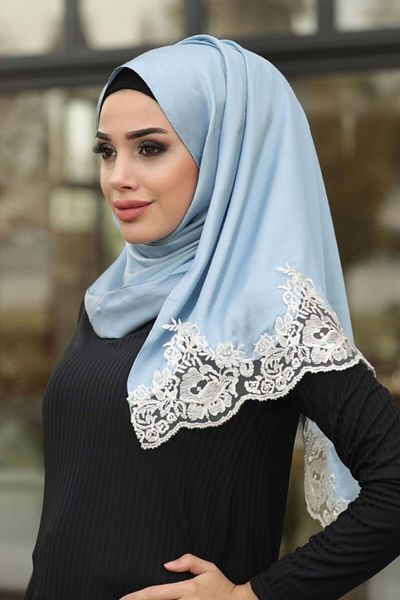 Neva Style - Şal Hijab cu aspect de mătase 1007