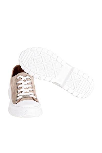 NOOSY Genuine Leather Mink Women's Sneakers