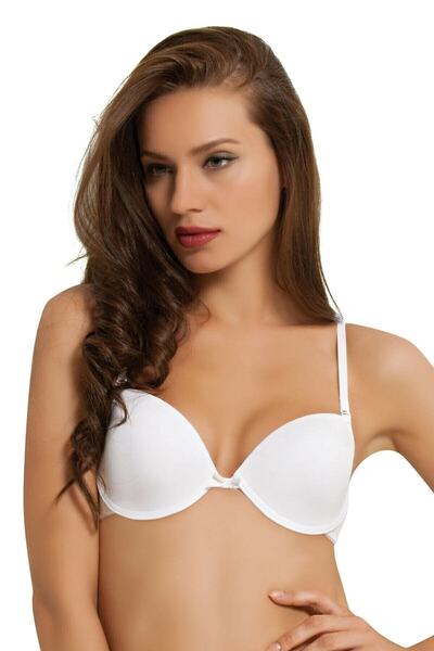 NBB Sutien de zi cu zi, fără susținere, cu micro acoperire albă 3528