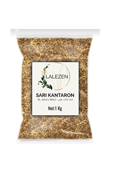 LALEZEN 1 Kg Sarı Kantaron Çiçeği Otu Kantoron Bitkisi - St. John's Wort