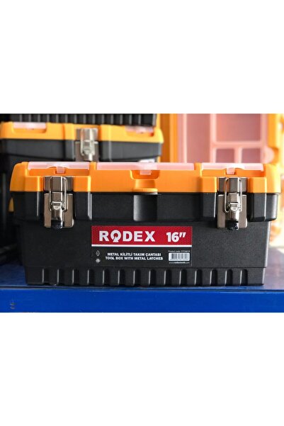 Rodex 16" Metal Locking Tool Bag