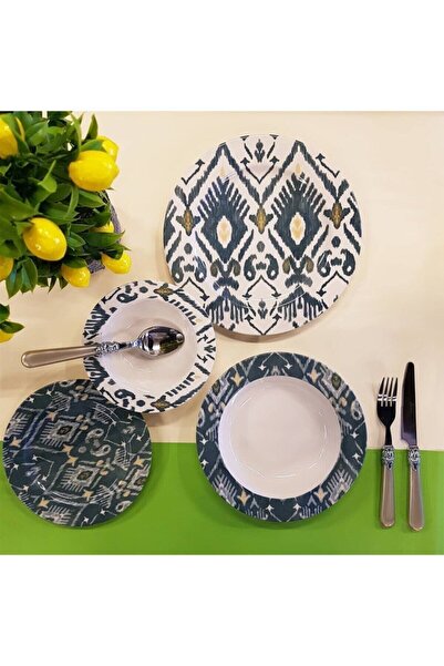 BİEV Mnd002 Rug 24 Prç Yemek Takımı