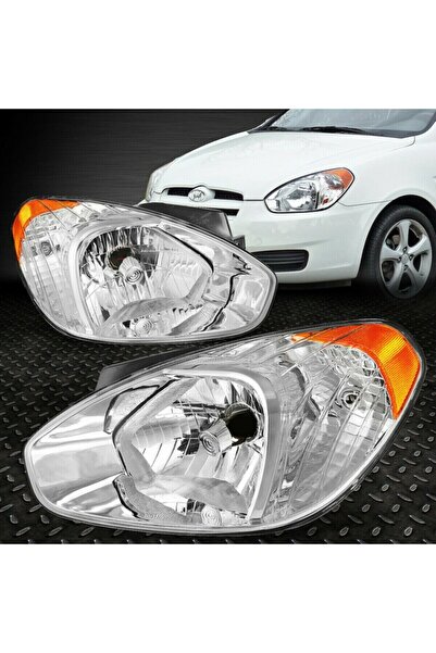 Genel Markalar Far Takım 2 Adet Accent Era Sarı Sınyallı Motorlu Tıp Sağ/sol ...