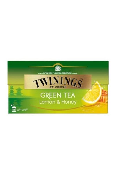 Twinings Twınıngs Green Tea Lemon & Honey 25p 40g