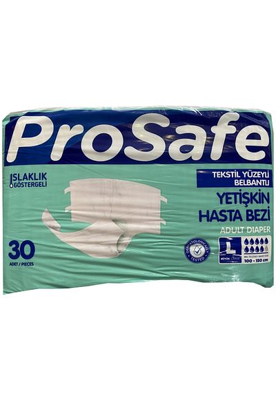 PROSAFE Patient Diaper with Waistband Large (30 pcs)