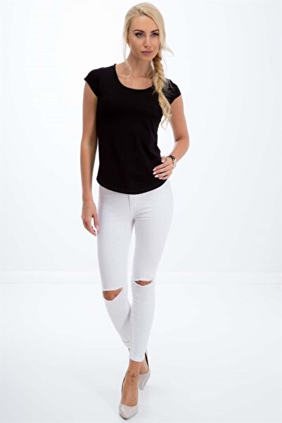 fasardi Yırtık Kadın Jean