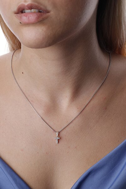 Sortie Aksesuar Zirkon Harf Kolye 002 T