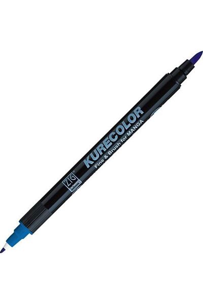 Zig Zıg Kurecolor Cartoonist Fine & Brush Marker Cnkc2200 Double Ended Manga and Graphic Marker No:367 Dull