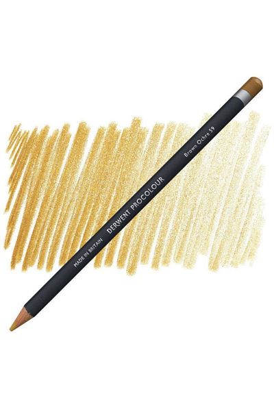 Derwent Procolour Pencil (dry Paint Pen) Brown Ochre (59)
