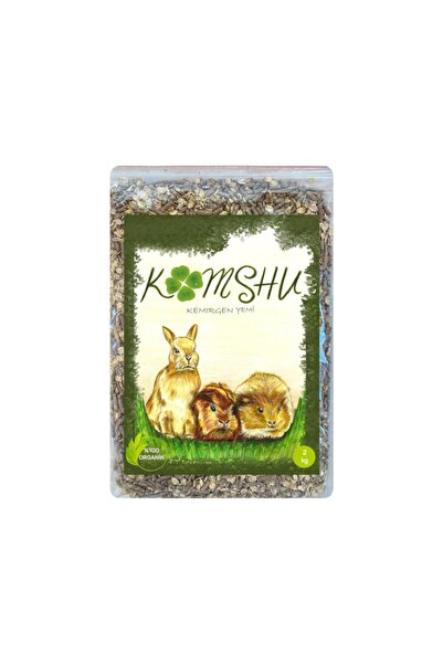 KOMSHU Tavşan (kemirgen) Yemi 2kg ''özel 4lü Karışım''