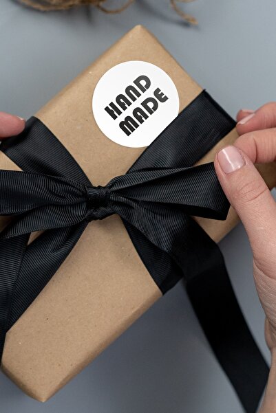 Özer Store Autocolant rotund pentru etichetă de produs realizat manual scris ...