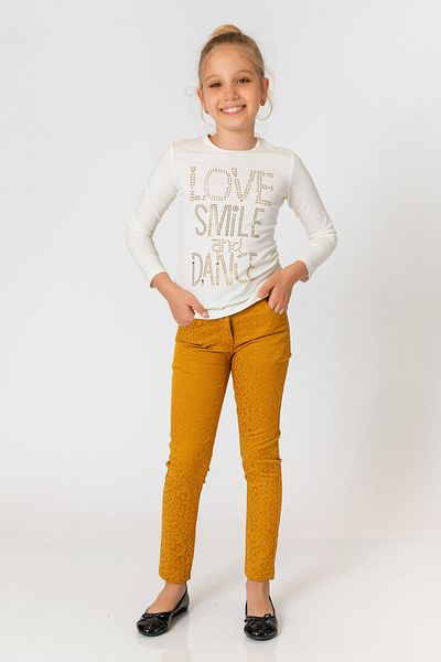 incity Girl's Mustard Pants