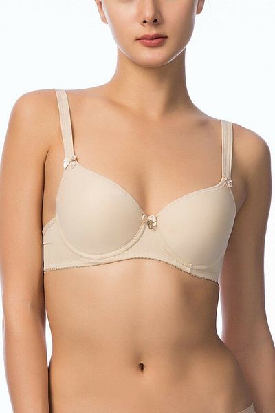 NBB Χρώμα δέρματος Empty Cup Unbuttressed Daily Bra 3532