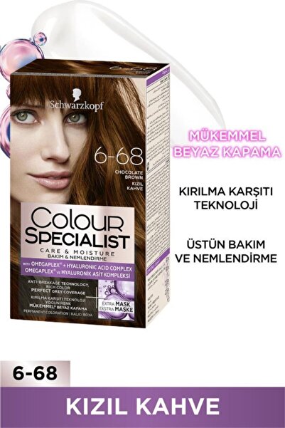 Schwarzkopf Kızıl Kahve 6-68 X 2 Adet